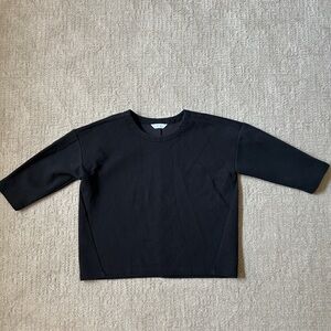 Everlane Sweatshirt 3/4 Length Sleeve Boxy